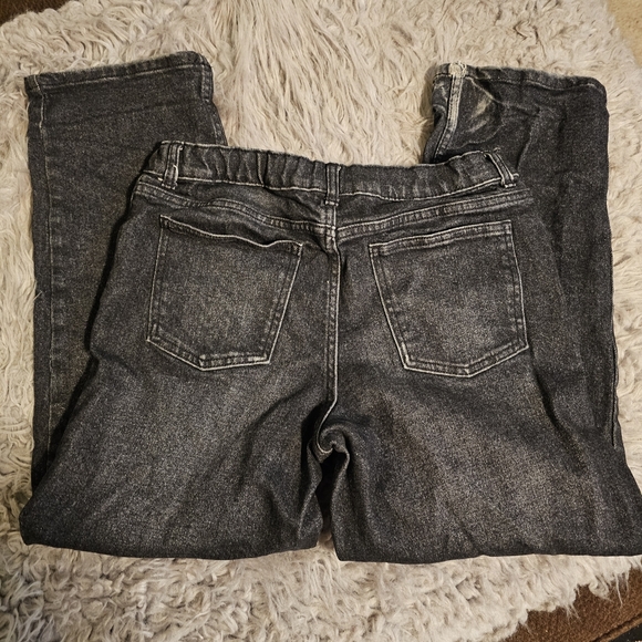 Wonder Nation Boys Dark Gray Wash Jeans Size 16 Husky - Picture 2 of 3